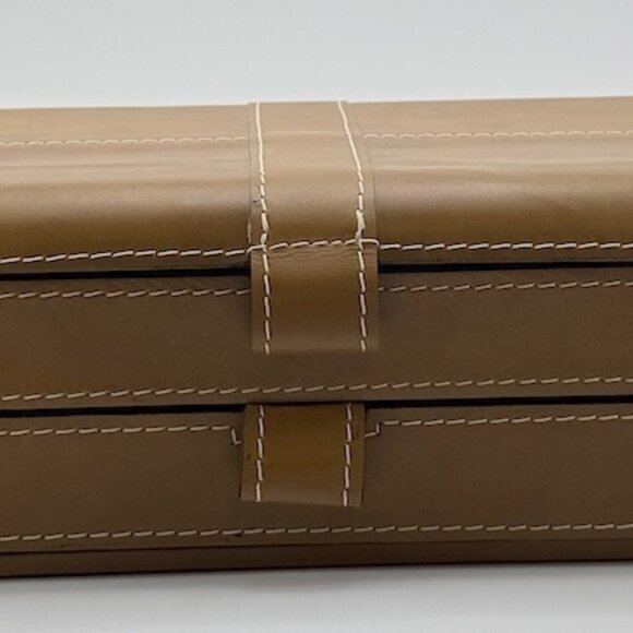 Pottery Barn Beckett Leather Valet – Brand New in Box! 🎁✨ - Picture 2 of 12